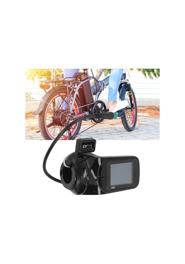 Elektrikli Lcd Ekran Ölçer, 24v 36v 48v 60v, Lcd Ekran Paneli Elektrikli Scooter İçin Ekran, Düşük Arıza Oranı, Speedometre Bilgisayar