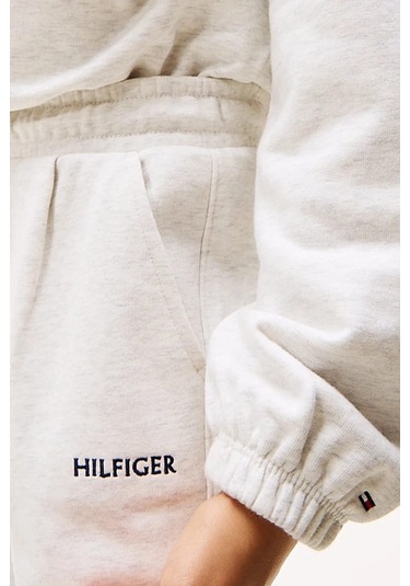 Kız Çocuk Th Geniş Paça Eşofman Altı - Beyaz Snow White Heather