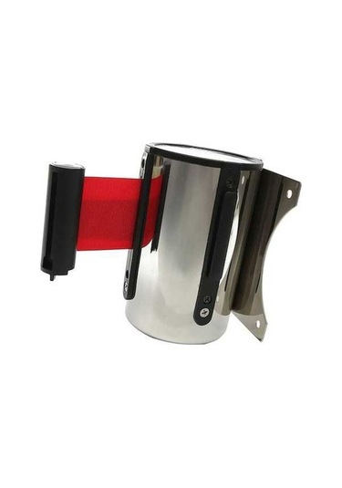 Novahub Kuyruk Bariyer Duvar Monte 2m-kırmızı Suntek Stanchion Stant Kırmızı