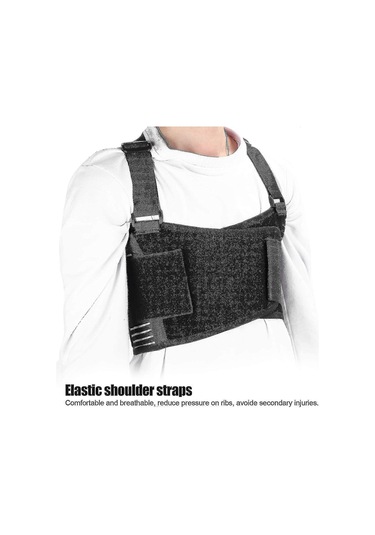 Göğüs Yaralanması İyileşmesi İçin Kaburga Kırığı Destekleyici Korse Ve Nefes Alabilen Kemer