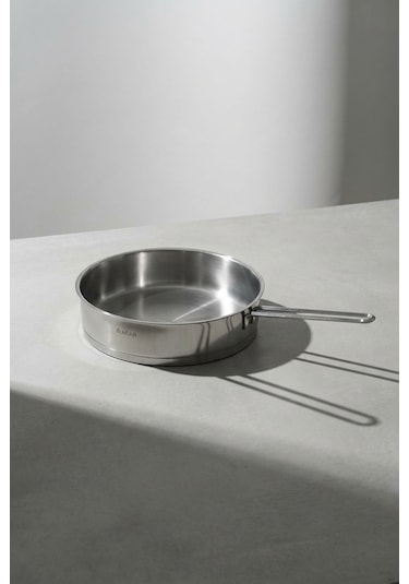 Karat Çelik Tava - 28 Cm Silver