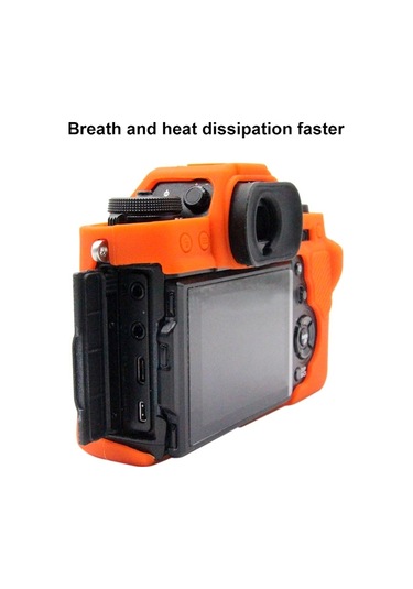 Fujıfılm Xt3 İçin Puluz Soft Silikon Koruyucu Kılıf Turuncu Diğer