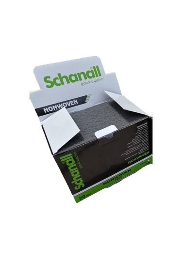 20 Adet Gri Keçe Aşındırıcı Zımpara 150mm 200mm Schanall