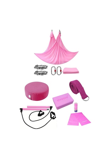 Avessa Deluxe Pilates Seti No5 Pembe