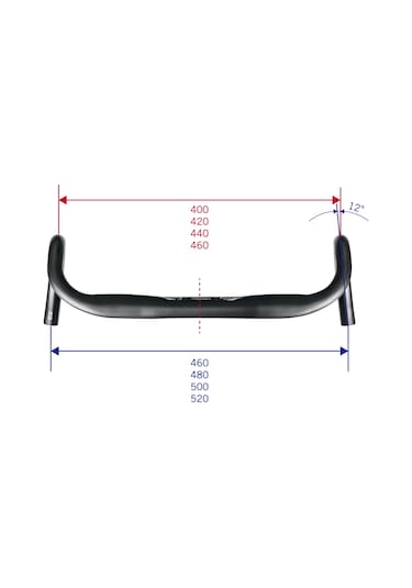 FSA HB Adventure Compact Gravel/Yol Gidonu Siyah