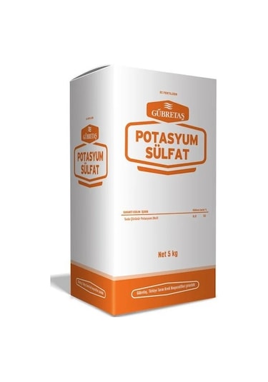 Gübretaş - Potasyum Sülfat - 5 Kg Potasyum Gübresi