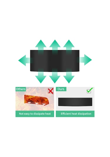 Mufunye Dış Mekan Led Duvar Aydınlatma - Ip65 Su Geçirmez, Yukarı Aşağı Işık, Alüminyum Gövde Beyaz