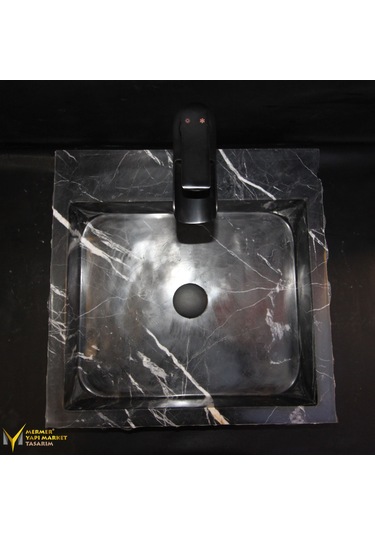 Toros Siyah Batarya Çıkışlı Patlatma Lavabo