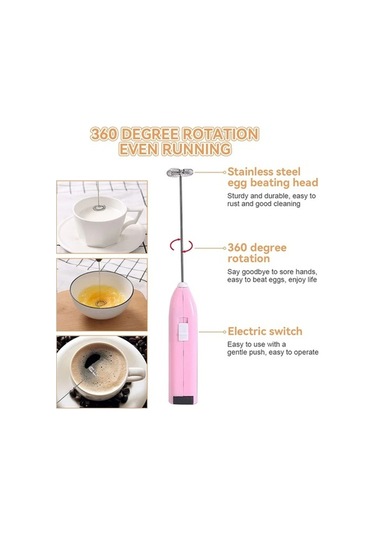 Ulzyvf Yumurta Mutfak Mini Mikser Mikser Köpürtücü Kahve Kablosuz Frother Elektrikli El Çırpma Çırpma Çırpma Çırpıcı Cappuccino Blender Beyaz Beyaz Araçları Nl Beyaz