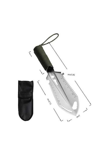 Funtree Treasure Taşınabilir Kamp Kürek: 7-in-1 Multifonksiyonel, Kompakt, Dayanıklı, Seyahat Ve Piknik İçin