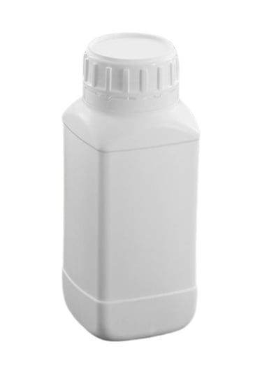 Numune Şişe Plastik Kare 1000 Ml. Kilit Kapaklı 50 Adet / Koli