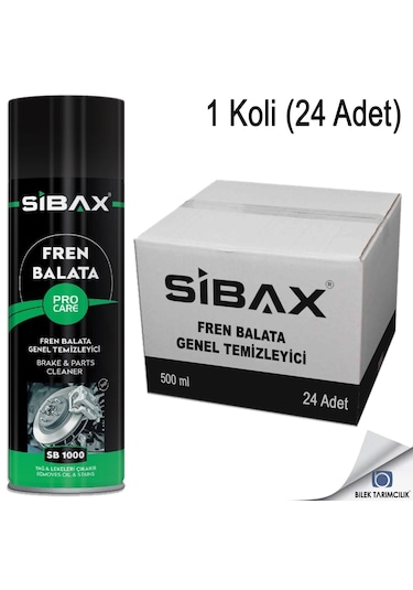Sibax Fren Balata Temizleme Spreyi 1 Koli 24 Adet