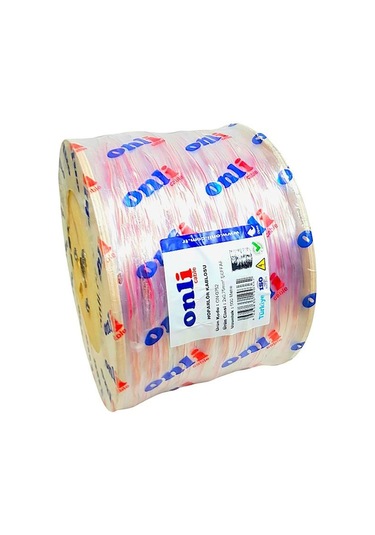 Onli 2x0.75mm Hoparlör Kablosu 500metre Şeffaf