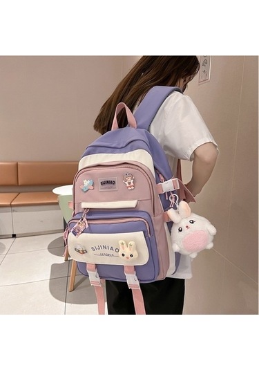 Büyük Kapasiteli Elde Taşınabilir Öğrenci Okul Sırt Çantası Jıdect Diğer