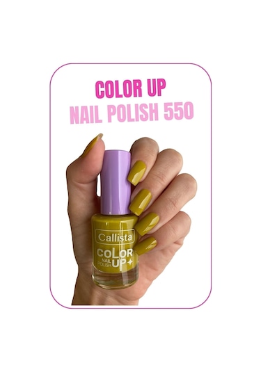 Callista Color Up Nail Polish Oje 550 Detox Time - Yeşil