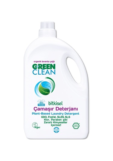 Green Clean Bitkisel Çamaşır Deterjanı 2750 Ml 55 Yıkama