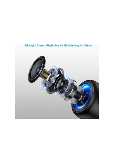 HyMark Mini Bluetooth Hoparlör Ses Bombası