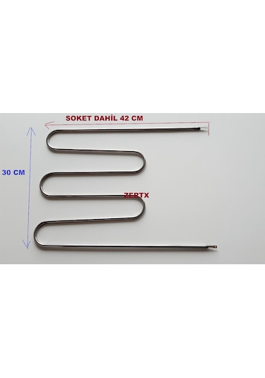 42 X 30 Cm Fırın Rezistansı  1000 Watt Fırın Rezistans