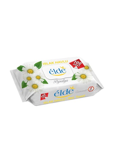 Elde Premium Papatya Kokulu Islak Havlu 6 X 100'Lü