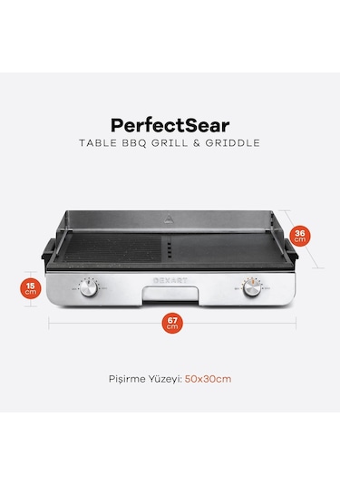 Dexart PerfectSear Table BBQ Izgara