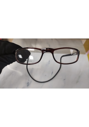 Vinaldi Vi629 Unisex Mıknatıslı Medium Mavi Işık Korumalı Gözlüğü Şeffaf - Kahverengi