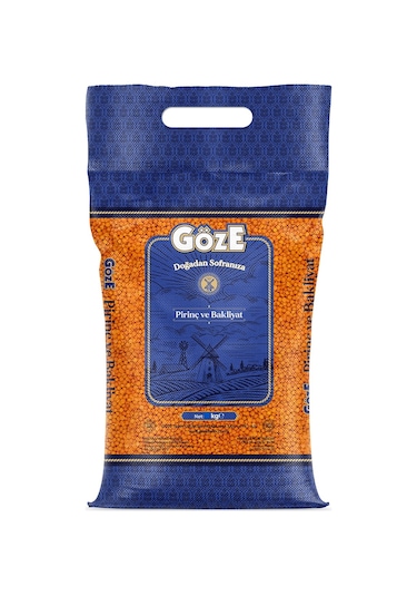 Göze Kırmızı Mercimek 10 KG