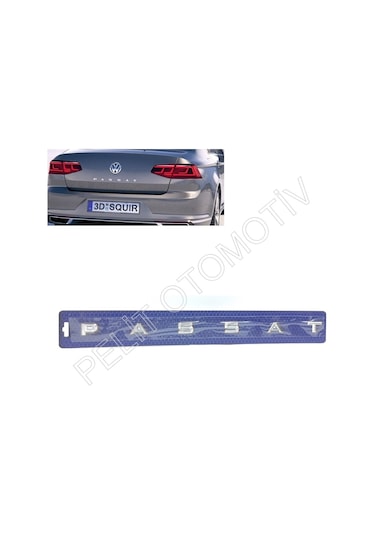Passat B8 Bagaj Kapak Passat Yazı 3g9853687c