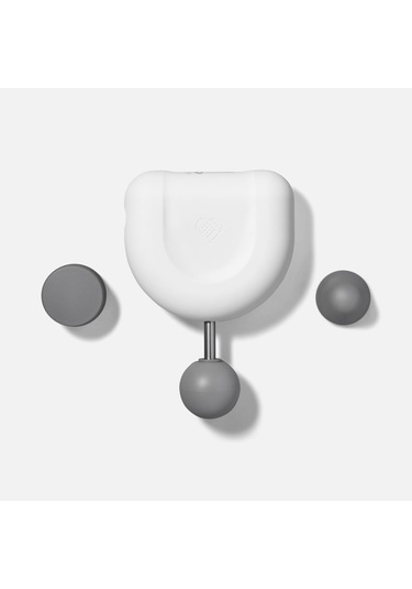 Unıden Mini Masaj Aleti Üçgen Modern Tasarım Masaj Tabancası Ar80 Beyaz