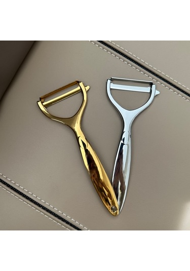 Yystore Çok Fonksiyonlu Çinko Alaşımı Soyucu Bıçak 2 Parça