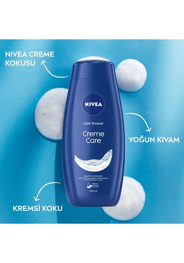 Nivea Creme Care Banyo ve Duş Jeli 500 ML