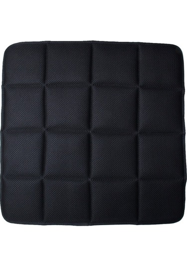 Wondernest Evrensel Nefes Otomatik Buz Karışımlı Koltuk Örtüsü Yastık Pedi Siyah