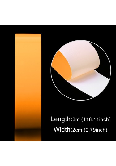 Sones Işıklı Bant Yeşil Karanlıkta Parlayan Duvar Stickerı Işıklı Fotolüminesan Bant Sahne Ev Dekorasyonu, Boyut: 2cm X 3m Sarı Işık