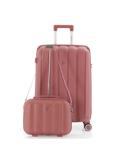 Mçs Polipropilen 2li Valiz Seti Orta & Makyaj V305 S21yy1000074-set 00418 Çok Renkli