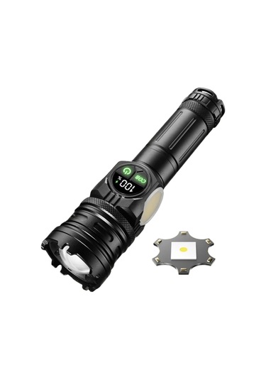 Şarj Edilebilir El Feneri - Wison - 2500 Lümen - 25 Watt Çok Renkli