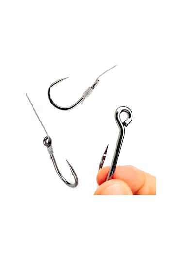 MSO VIP Kalite Süper Güçlü Paslanmaz Çelik Olta SS 10827 İğne