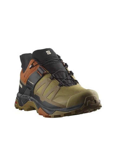 Salomon 476852 X Ultra 4 Gtx Gothic Olive/caramel Cafe/black Erkek Outdoor Ayakkabı Siyah