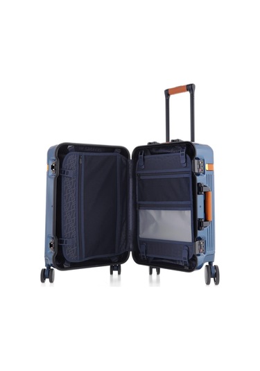 Verage Gm20076w Alüminyum Kabin Boy Valiz-mavi Mavi