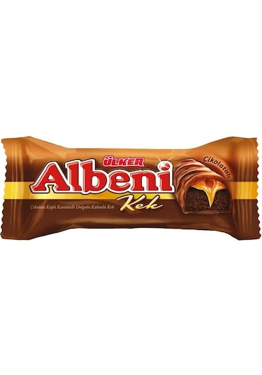 Ülker Albeni Çikolata Kaplamalı Kek 18 x 43 G