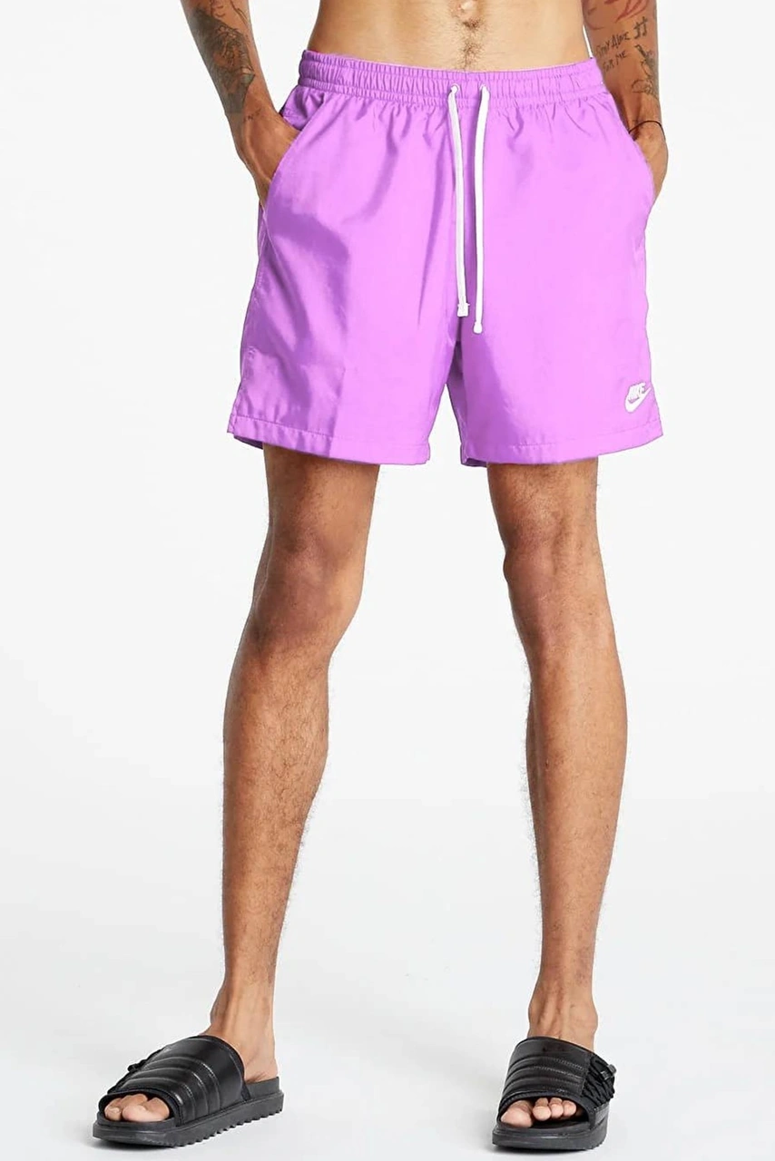 Nike Sportswear Men's Woven Short Erkek Astarlı Deniz Şortu Lila Lila