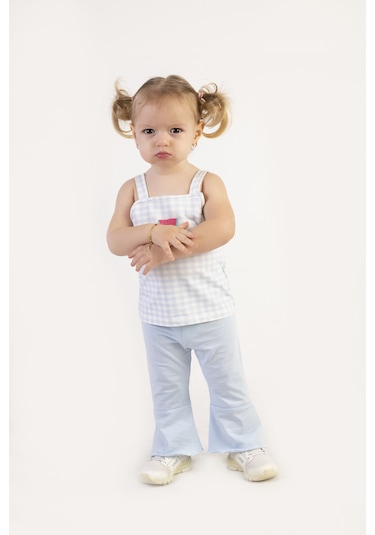 Harika Kids Kız Bebek Askılı Model Alt-üst Takım 001