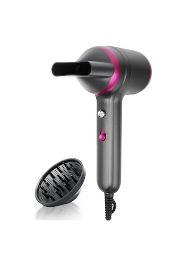 Joyhub Difüzörlü Saç Kurutma Makinesi 200 Milyon Iyonik Fön Makinesi 1800w Saç Kurutma Makinesi Kadın Için Hızlı Kuruyan 4c Kalın Kıvırcık Saç Ab Tak Gfuu6a