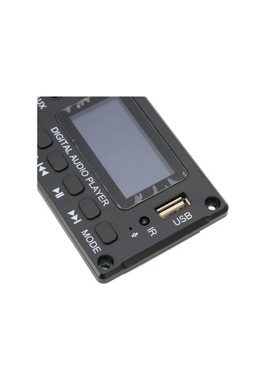 Ganzhoushop Wav Mp3 Lcd Kurulu Fonksiyonlu Flac Ekranlı Dekoder Çok Araba Müzik Çalar Oynatıcı