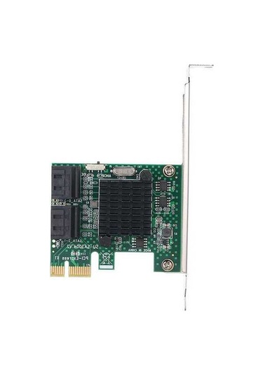 Pazly Pcı-e X1 Arabirimli 4 Port Sata3.0 6gbps Dönüştürücü Masaüstü Genişletme Kartı D0018