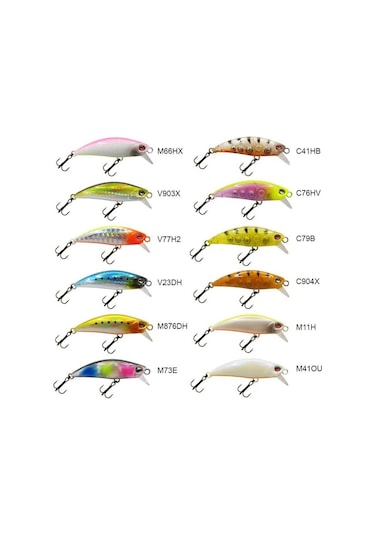 Ecotackle Cervantes 50S 5Cm 4.5Gr Lrf Maket Balık