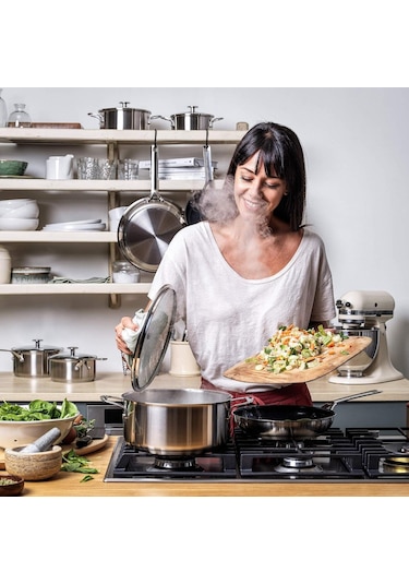 Kitchenaid Çelik Tencere Seti 20-24 Cm Tencere & 16 Cm Sosluk Diğer