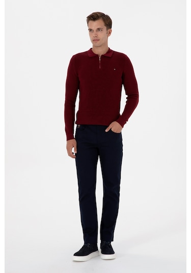 U.s. Polo Assn. Erkek Bordo Kazak /triko 50313685-vr014 Bordo