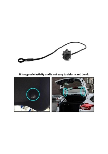 Pazly Vw Audi İçin Siyah Arka Paket Rafı Kordonu Ve Aksesuar Takımı