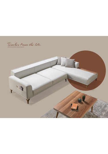 Dekorbizden Moda Köşe Koltuklu Takım-32862 7009