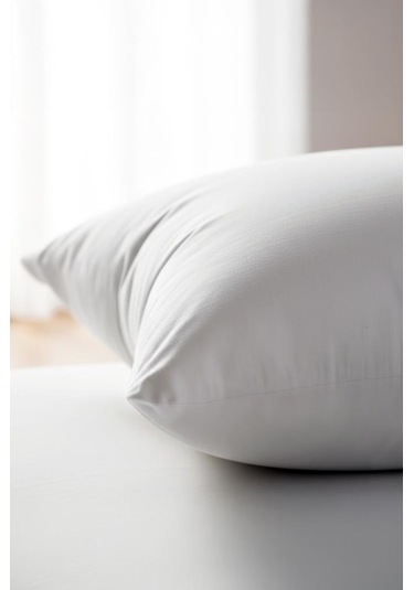 Niron 2 Li Silikon Yastık Seti 50x70 Cm, 700 Gr, Mikrofiber Kumaş, Yumuşak Destek Beyaz