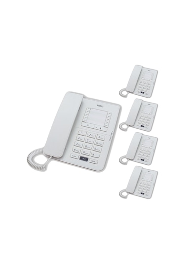 Karel TM142 Masa Telefonu 5'li